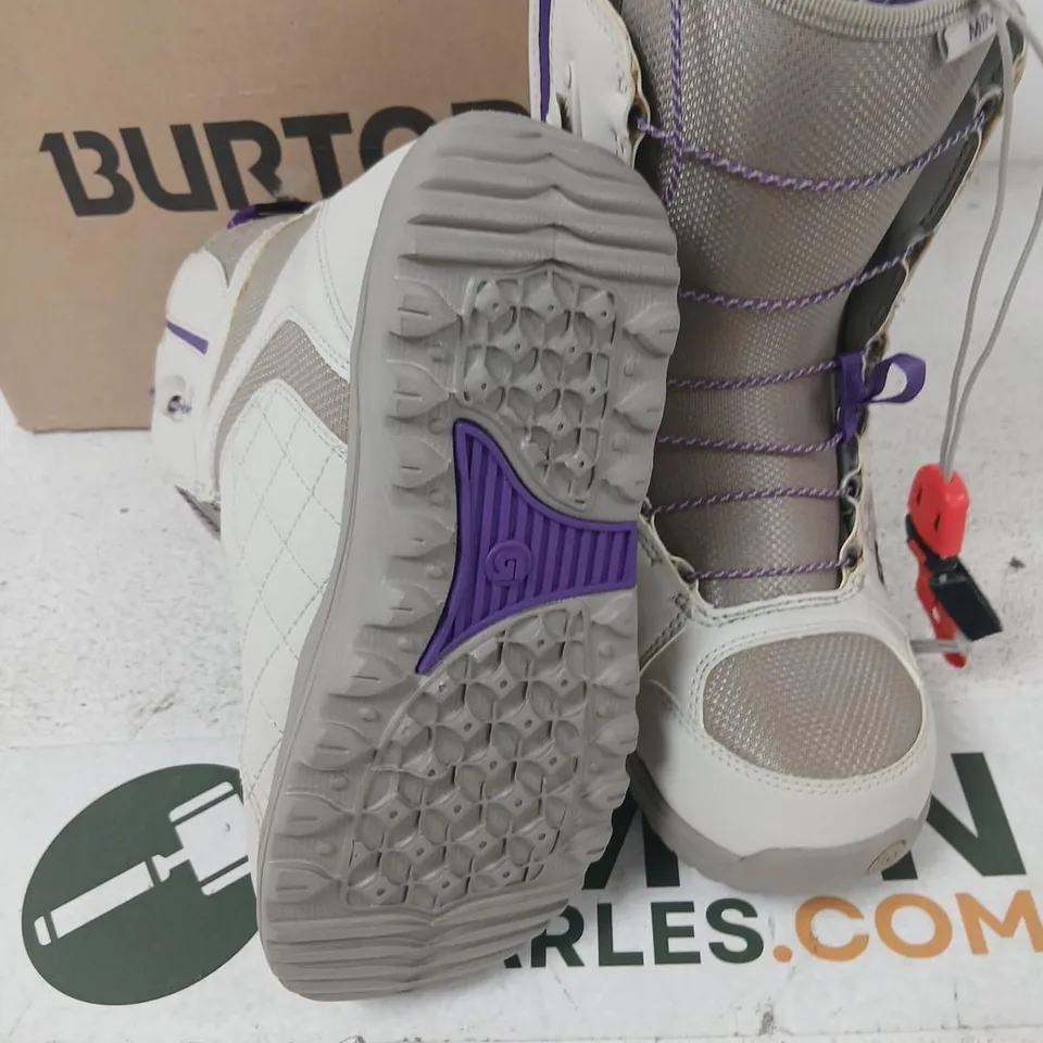 BURTON MINT WOMEN’S SNOWBOARD BOOTS – DESERT PURPLE/MAUVE DESERT, UK 3 (US 4)