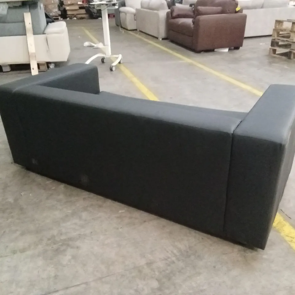 CLARKE FAUX LEATHER SOFA BED RRP £820