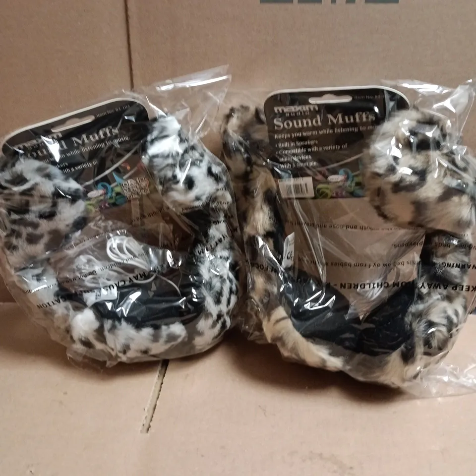 APPROXIMATELY 30 MAXIM AUDIO SOUND MUFFS