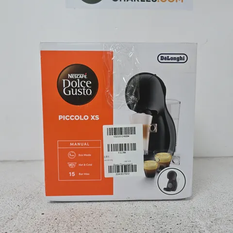 DE'LONGHI DOLCE GUSTO PICCOLO XS COFFEE MACHINE – BOXED