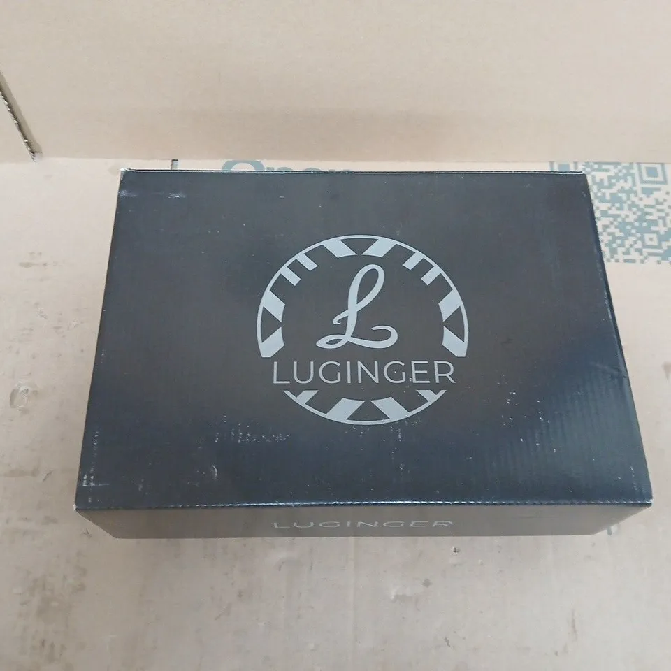LUGINGER LAUFWUNDER BLACK SHOES – UK 8