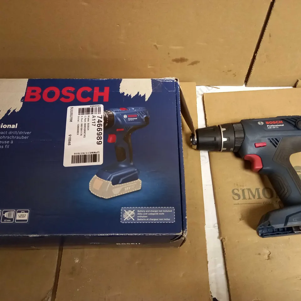 BOSCH PROFESIONAL CORDLESS IMPACT DRILL/DRIVER
