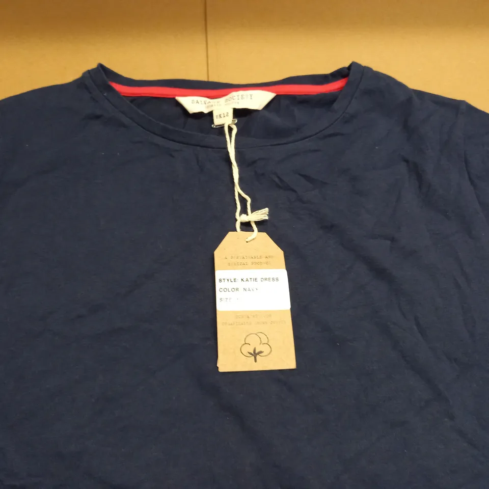 SALVAGE SOCIETY NAVY KATIE DRESS - 12