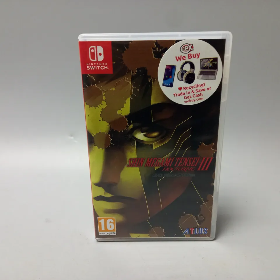 BOXED SHIN MEGAMI TENSEI III HD REMASTER (NINTENDO SWITCH)