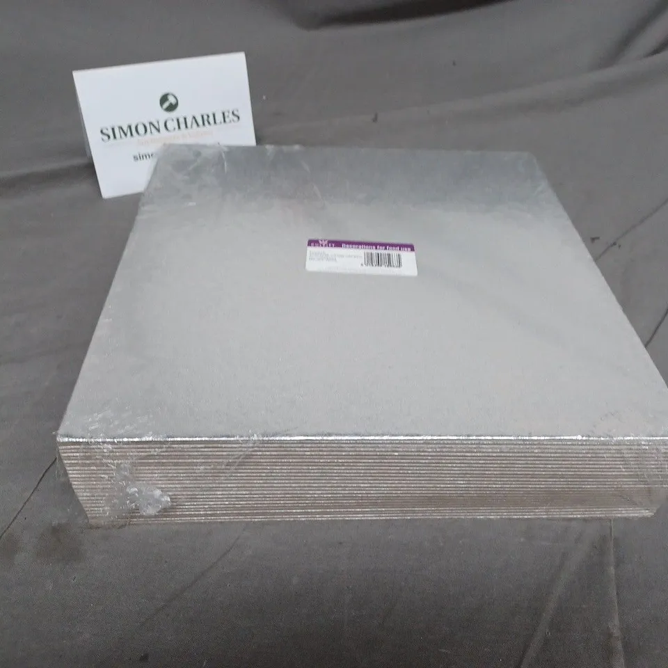 APPROXIMATELY 25 CULPITT SILVER CAKE BOARDS