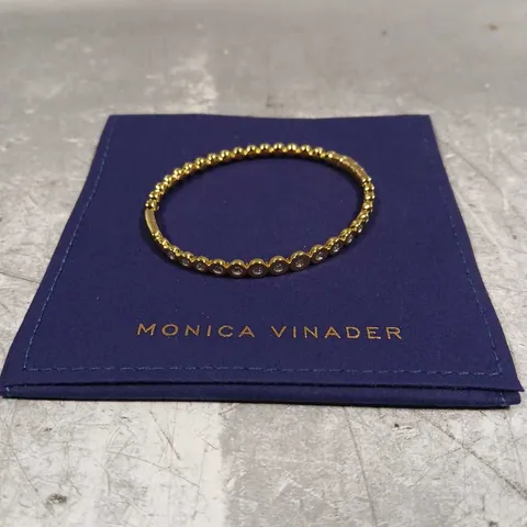 MONICA VINADER STONE STUDDED BRACELET 