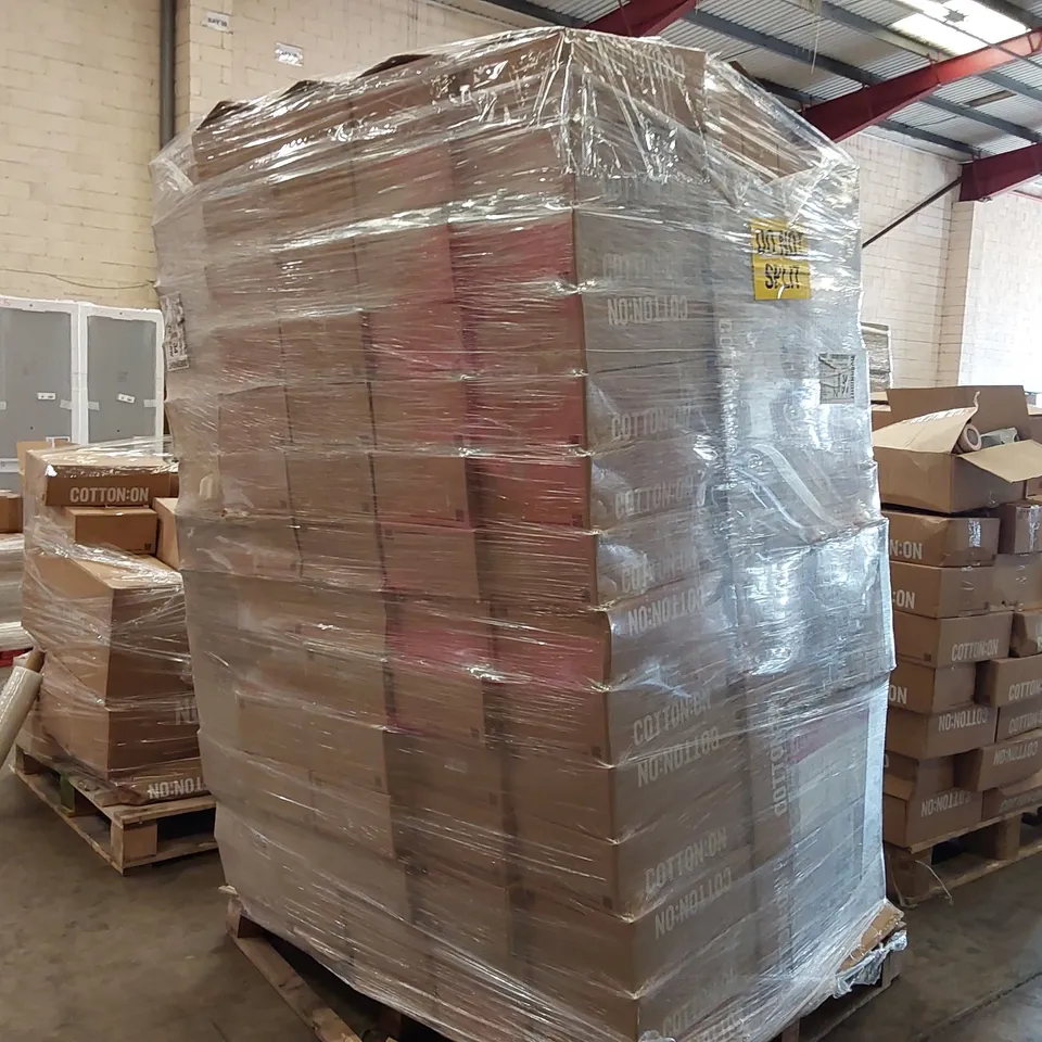 PALLET OF ASSORTED CONSUMER AND HOUSEHOLD PRODUCTS TO INCLUDE; TYPO DENIM JEAN SHORTS, TYPO PHONE CASES ECT.
