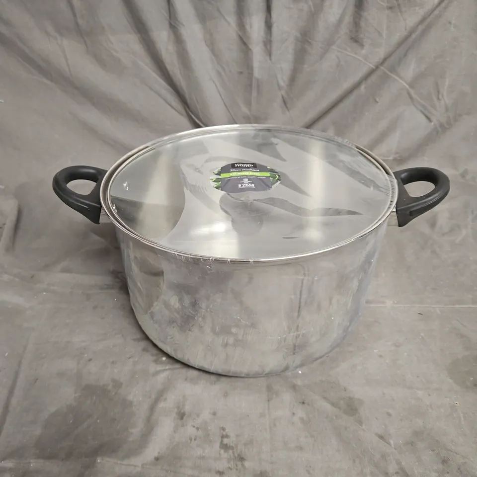 30CM STAINLESS STEEL STOCKPOT - COLLECTION ONLY
