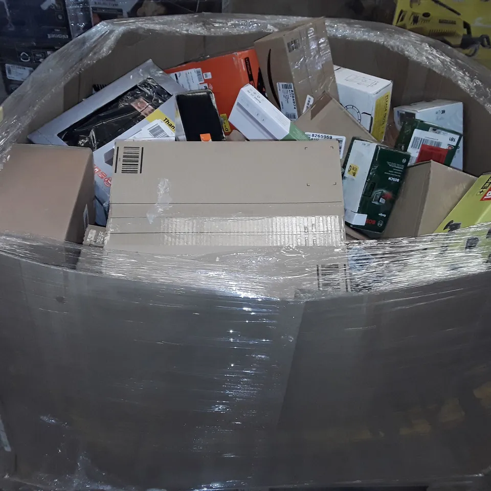 PALLET OF APPROXIMATELY 85 UNTESTED RAW RETURN HOMEWARE AND ELECTRICAL PRODUCTS TO INCLUDE; 