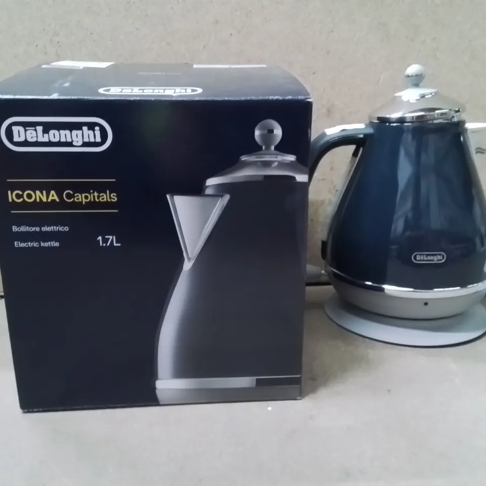 BOXED DELONGHI 1.7L KETTLE 