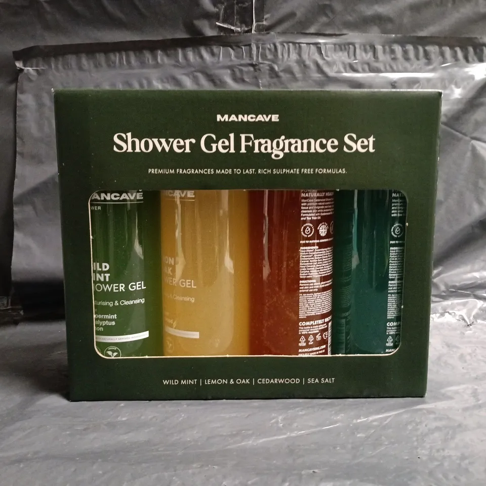 MANCAVE SHOWER GEL FRAGRANCE SET