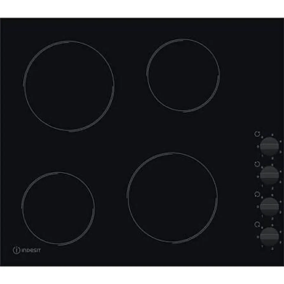 WRAPPED INDESIT RI 860 C 58cm 4 ZONE CERAMIC HOB