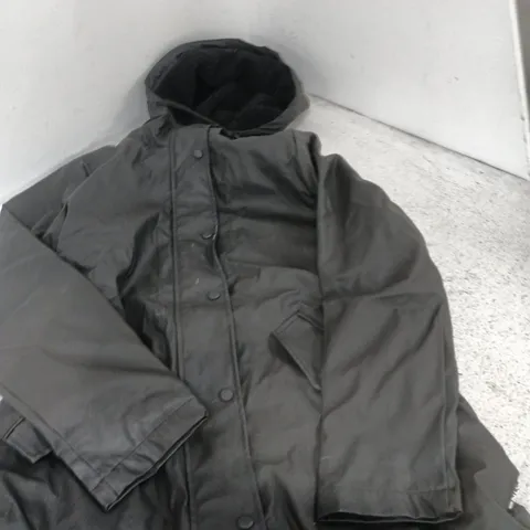 ONLY BLACK HOODED PADDED JACKET – WOMEN, UK S