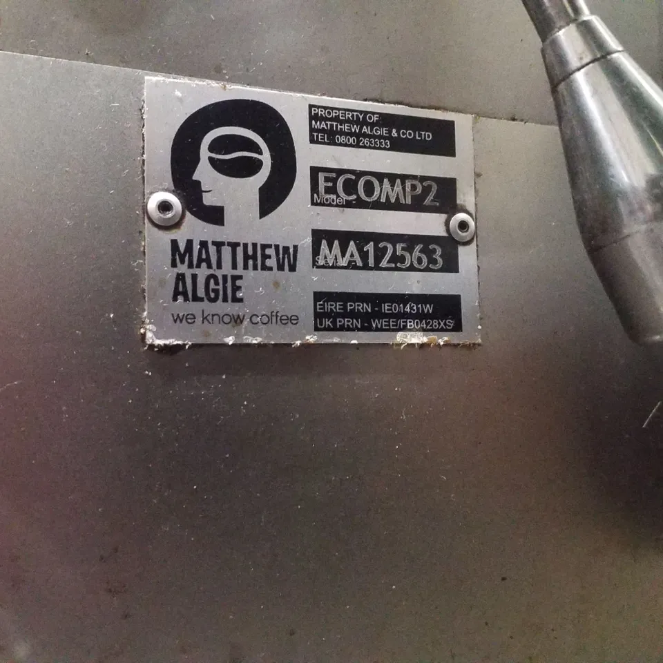 ELEKTRA BARISTA 2 STATION COFFEE MACHINE