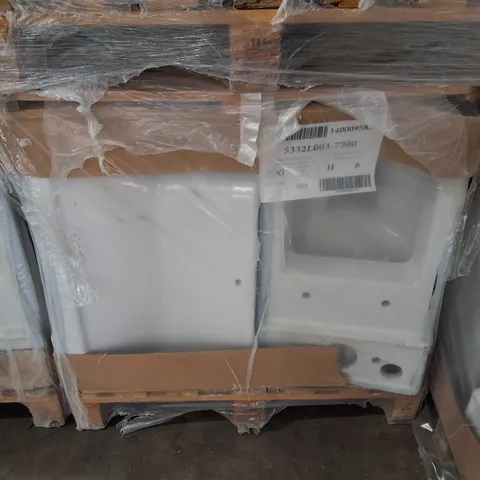 PALLET CONTAINING APPROXIMATELY 6 VITRA S50 CLOSE COUPLED FULLY BACK TO WALL TOILET PAN