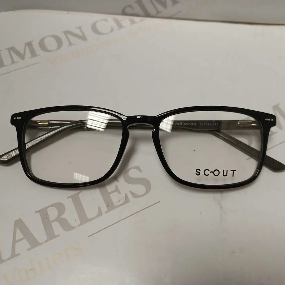 SCOUT BRENT BLACK/GREY 53 GLASSES
