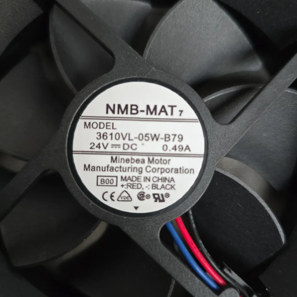 18 approximatly pcs NMB-MAT7 3610VL-05W-B79 24V DC Cooling Fan