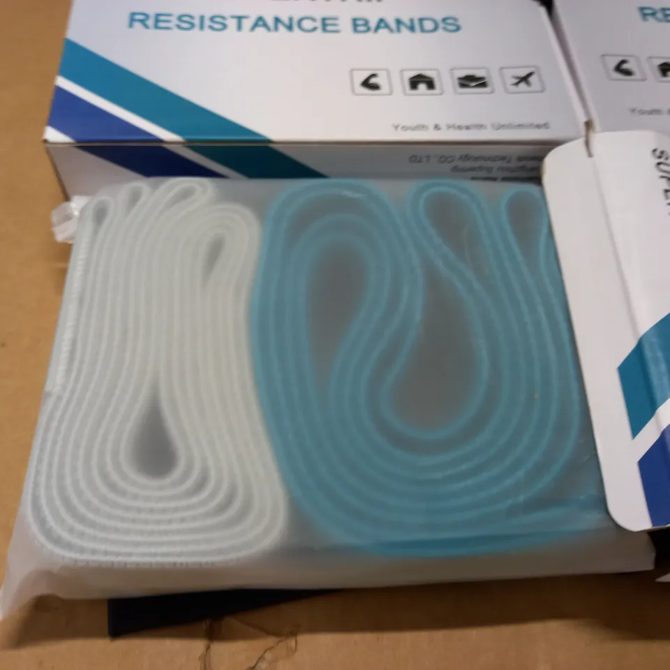 LOT OF 3 BOXED SETS OF RESISTANCE BANDS