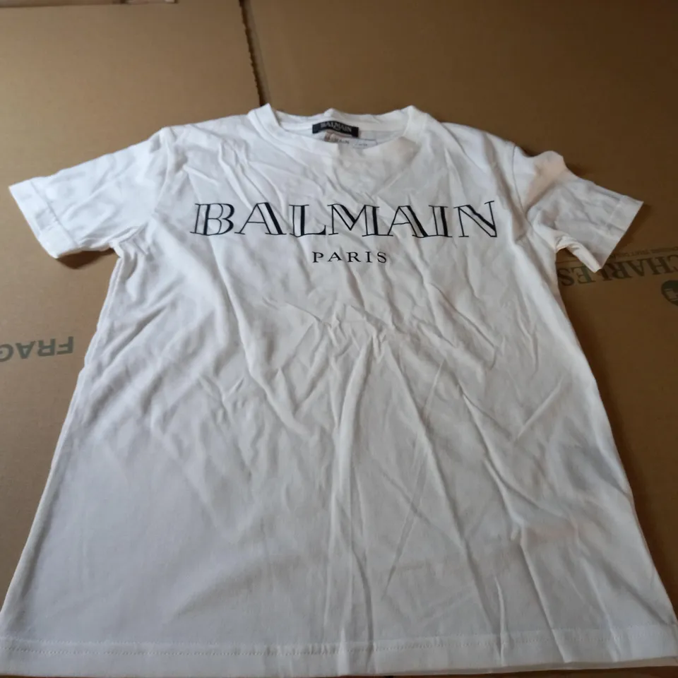 BALMAIN PARIS TSHIRT - SIZE UNKNOWN