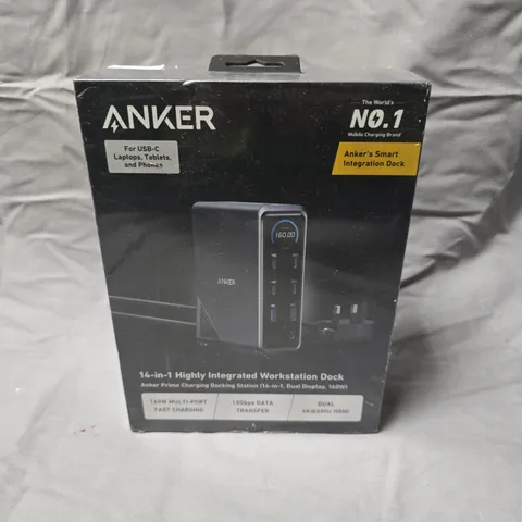 SEALED ANKER 14-IN-1 INTEGRATED WORKSTATION DOCK