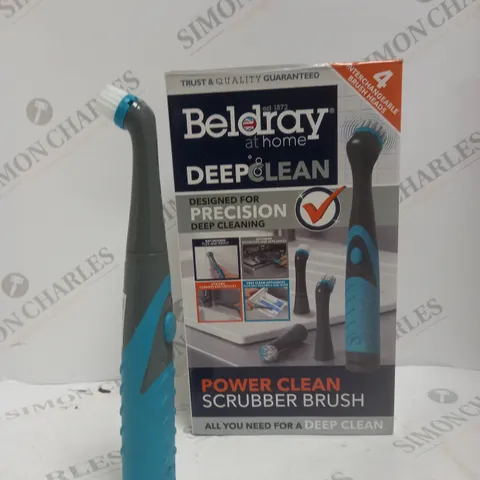 BOXED BELDRAY DEEP CLEAN SCRUBBER BRUSH