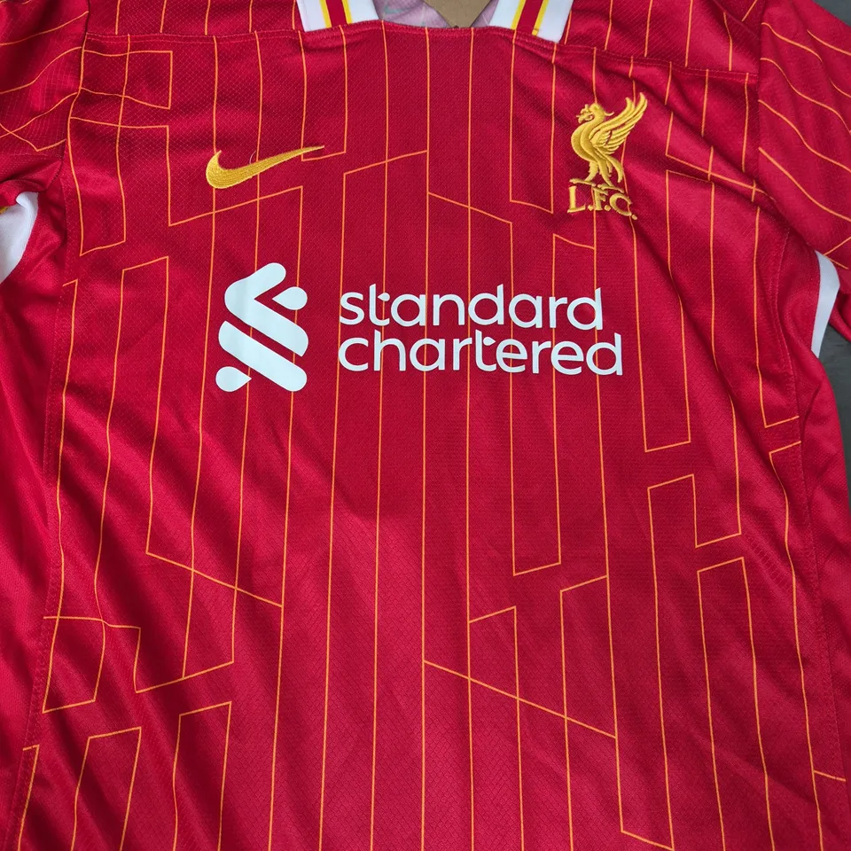 KONATÉ SIGNED NIKE LIVERPOOL FOOTBALL JERSEY SIZE MEDIUM