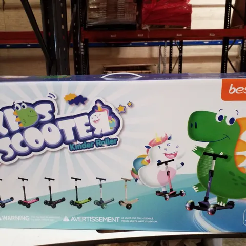 PALLET CONTAINING LARGE QUANTITY OF BESREY KIDS SCOOTERS