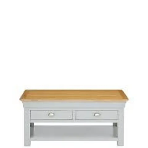 BOXED GRADE 1 SEATTLE COFFEE TABLE GREY/OAK ( 1 BOX )