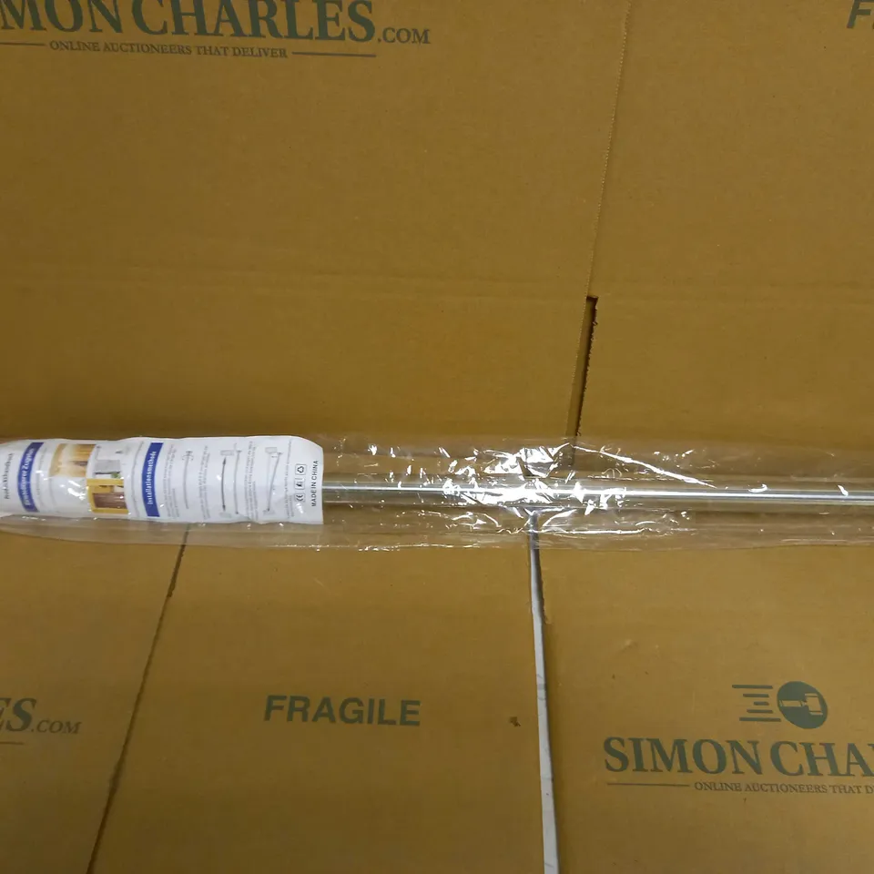 CHROME EFFECT EXTENDABLE BATHROOM POLE