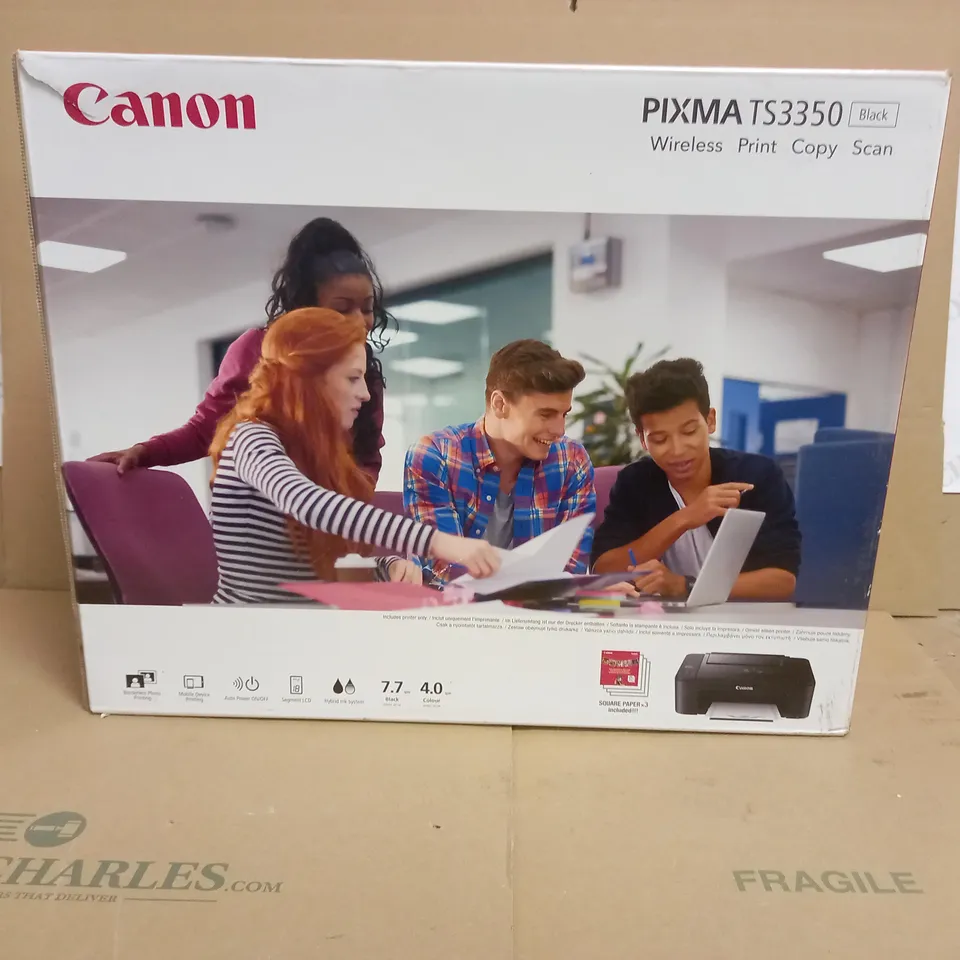 CANON PIXMA TS3350 PRINTER & SCANNER