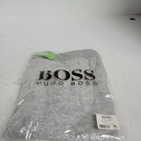 HUGO BOSS SWEAT SHORTS – GREY, MEN'S XL, 100% COTTON