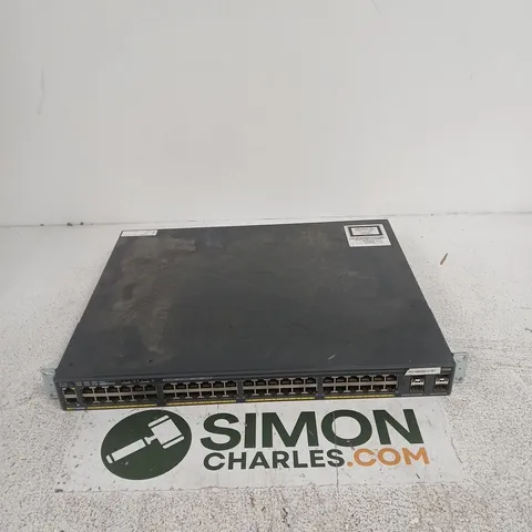 CISCO CATALYST 2960X 48-PORT ETHERNET SWITCH WS-C2960X-48FPS-L
