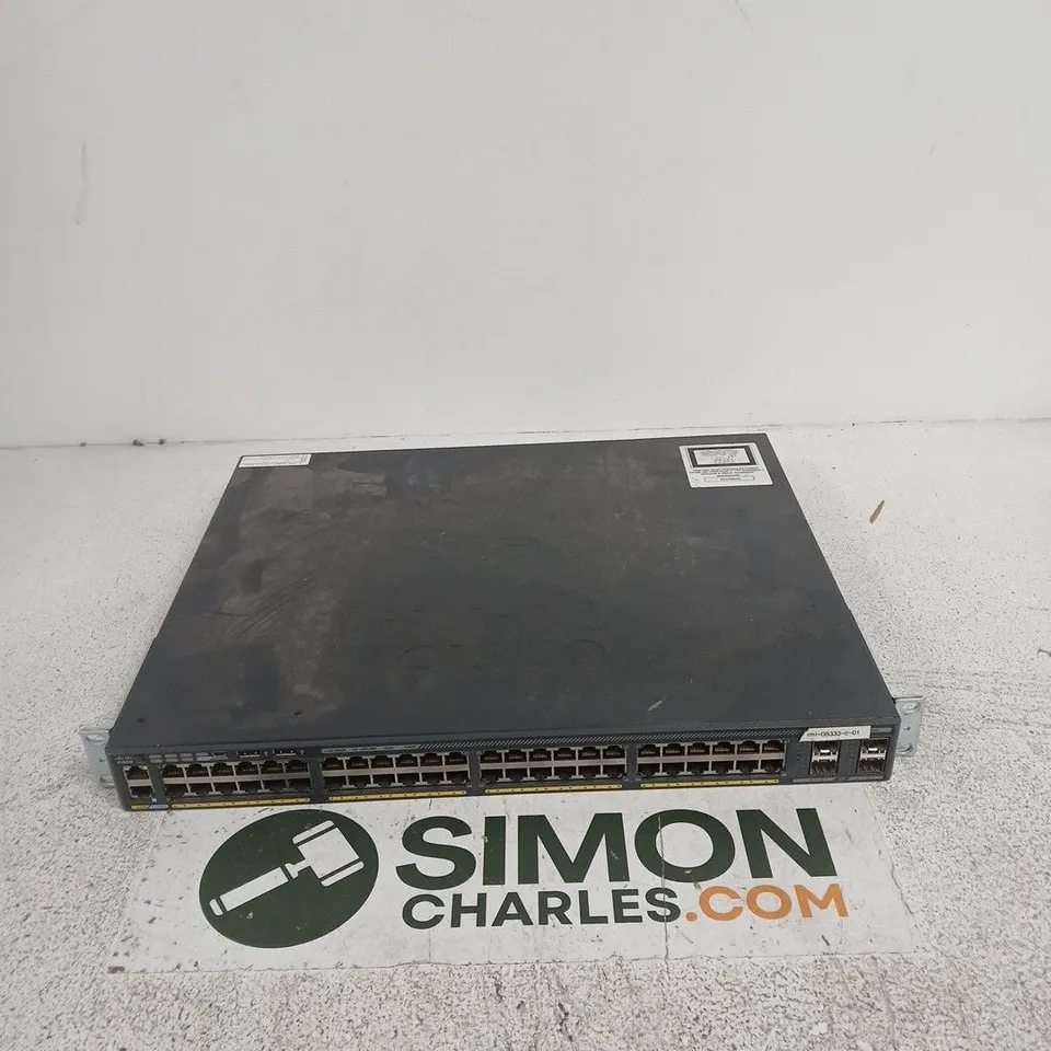 CISCO CATALYST 2960X 48-PORT ETHERNET SWITCH WS-C2960X-48FPS-L