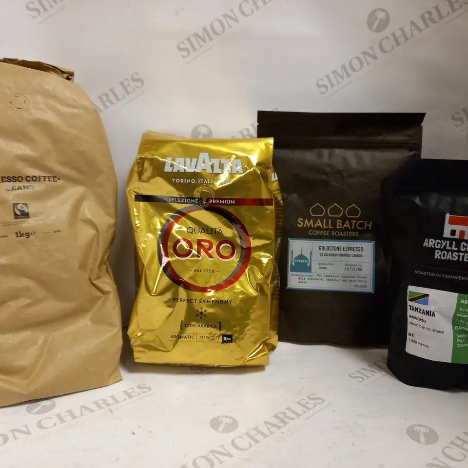 LOT OF APPROXIMATELY 3KG COFFEE BEANS