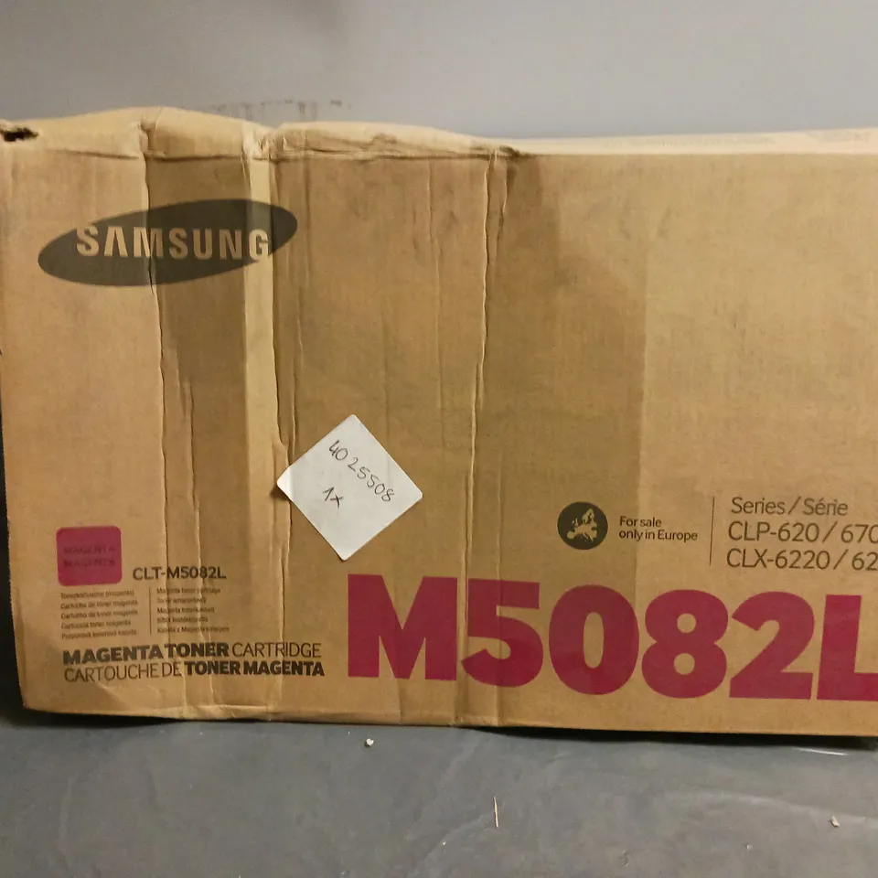 BOXED SAMSUNG M5082L MAGENTA TONER CARTRIDGE - CLT-M5082L