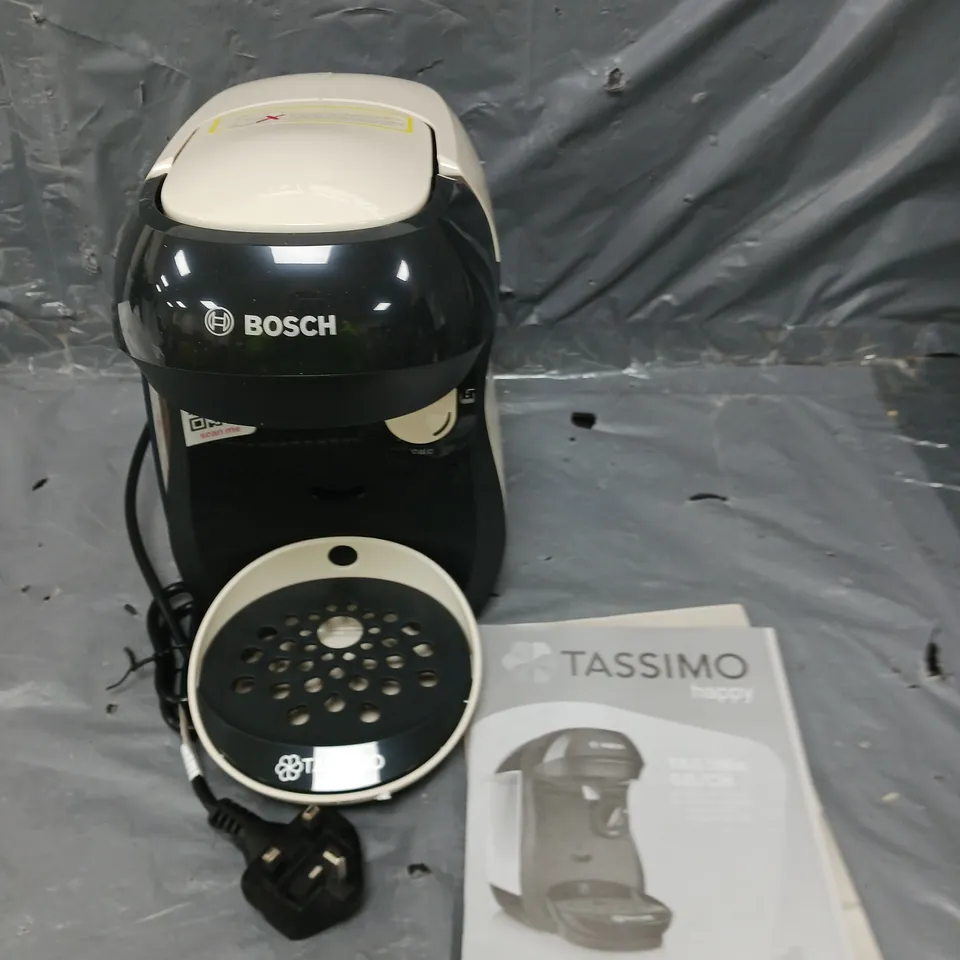 BOXED BOSCH TASSIMO HAPPY POD COFFEE MACHINE - TAS1007GB RRP £106