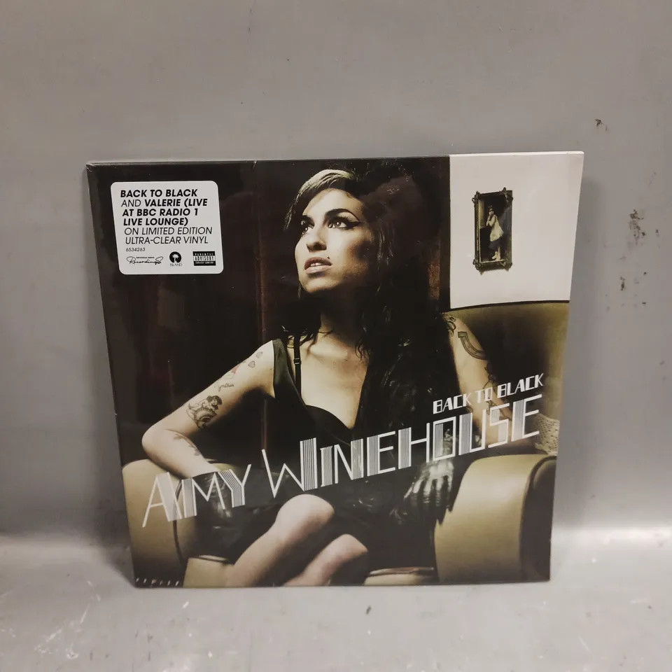 SEALED AMY WINEHOUSE BACK TO BLACK LIVE LOUNGE LIMITED EDITION VINYL 