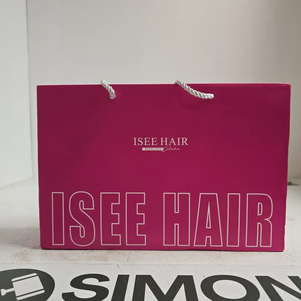 ISEE HAIR PRINCESS COLLECTION WIG – BLACK, BOXED WITH WIG CAP PACKS