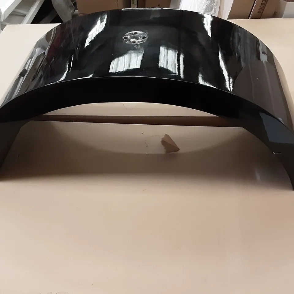 BOXED FURNITURE SHINY BLACK STAND FOR A TABLE 