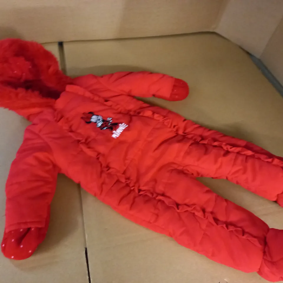 MINNIE MOUSE RED BABY SUIT 