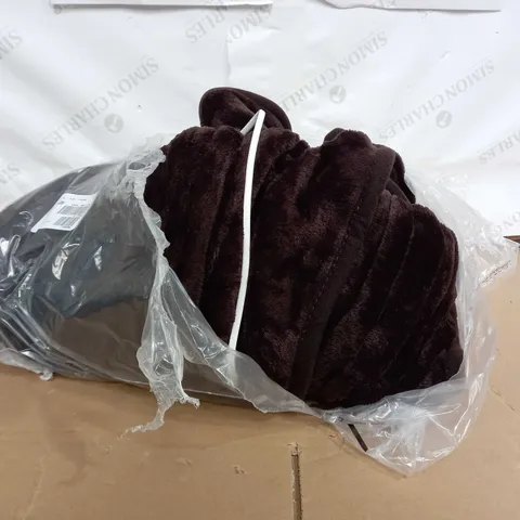 COZEE HOME HEATED THROW CHOCOLATE