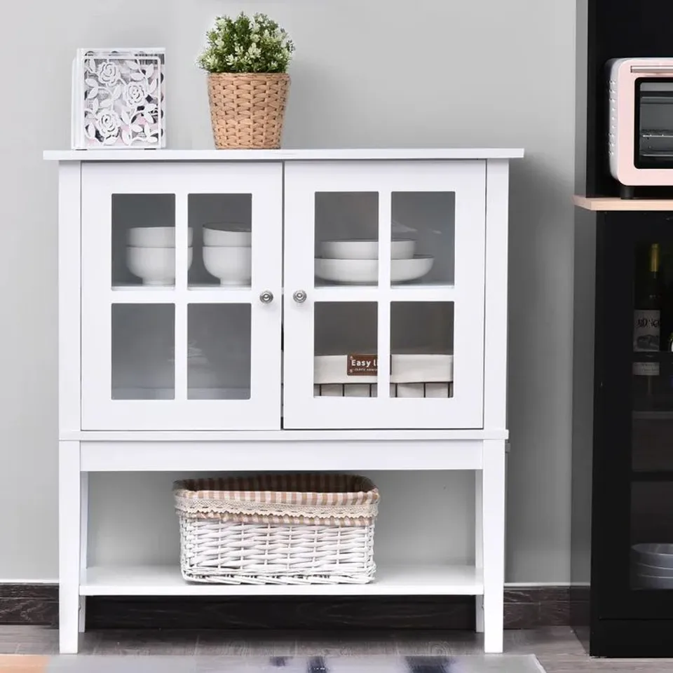 BOXED MCMASTER KITCHEN PANTRY WHITE