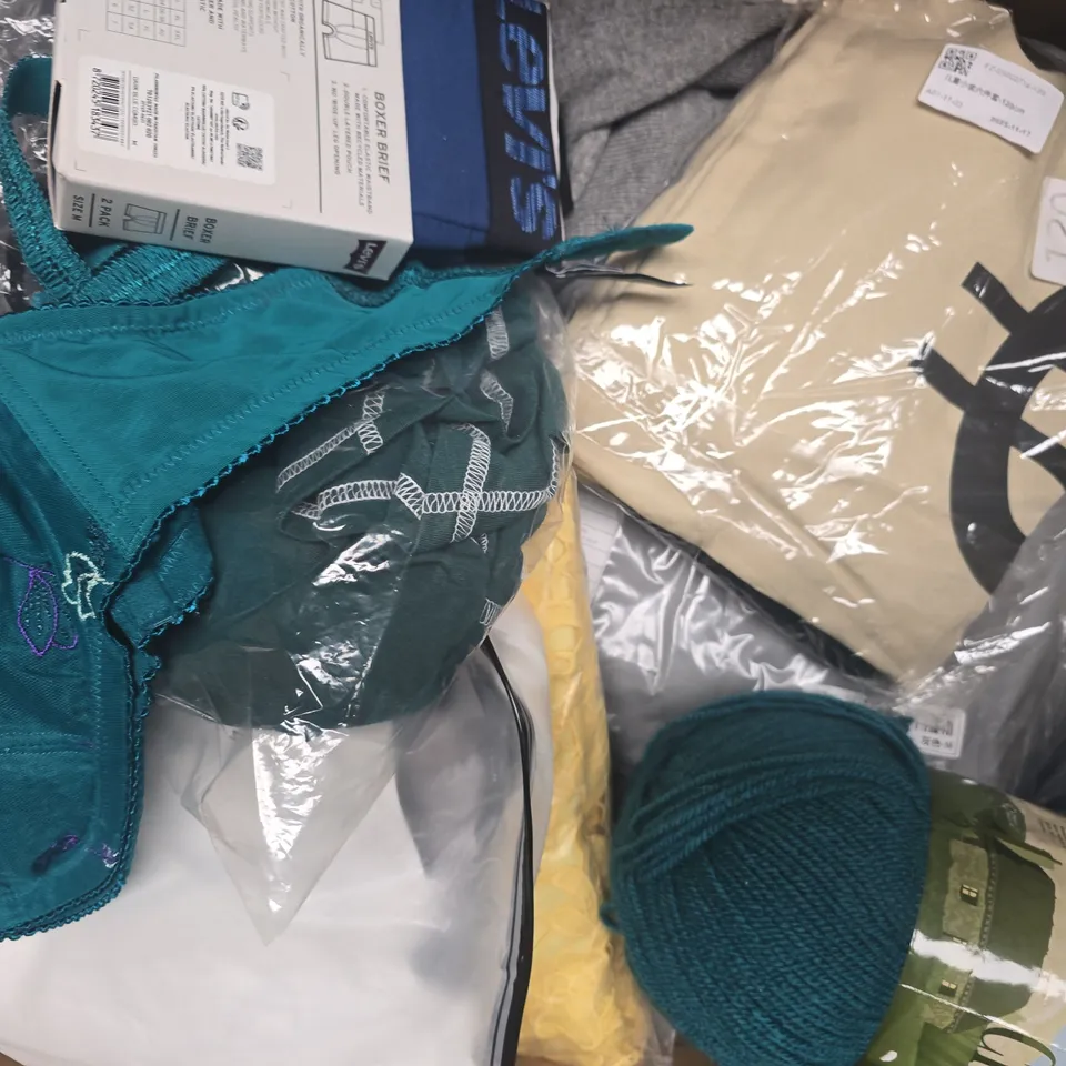 APPROXIMATELY 20 ASSORTED CLOTHING AND FASHION PRODUCTS IN VARIOUS STYLES AND SIZES - COLLECTION ONLY