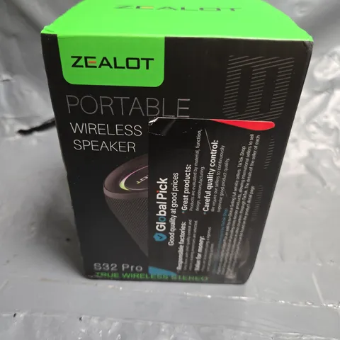 ZEALOT S32 PRO PORTABLE WIRELESS SPEAKER