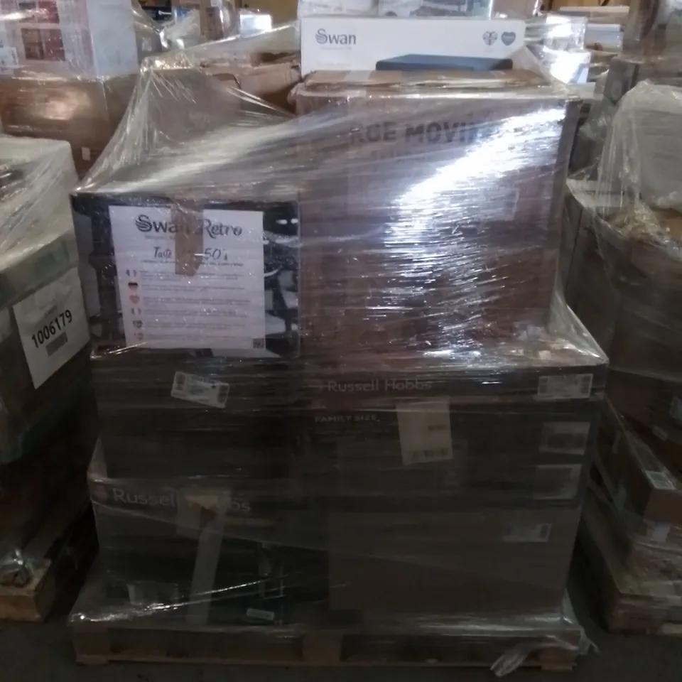 PALLET TO CONTAIN APPROXIMATELY ASSORTED ELECTRONIC GOODS & PRODUCTS. INCLUDES