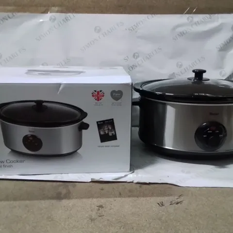 BOXED SWAN 6.5L SLOW COOKER