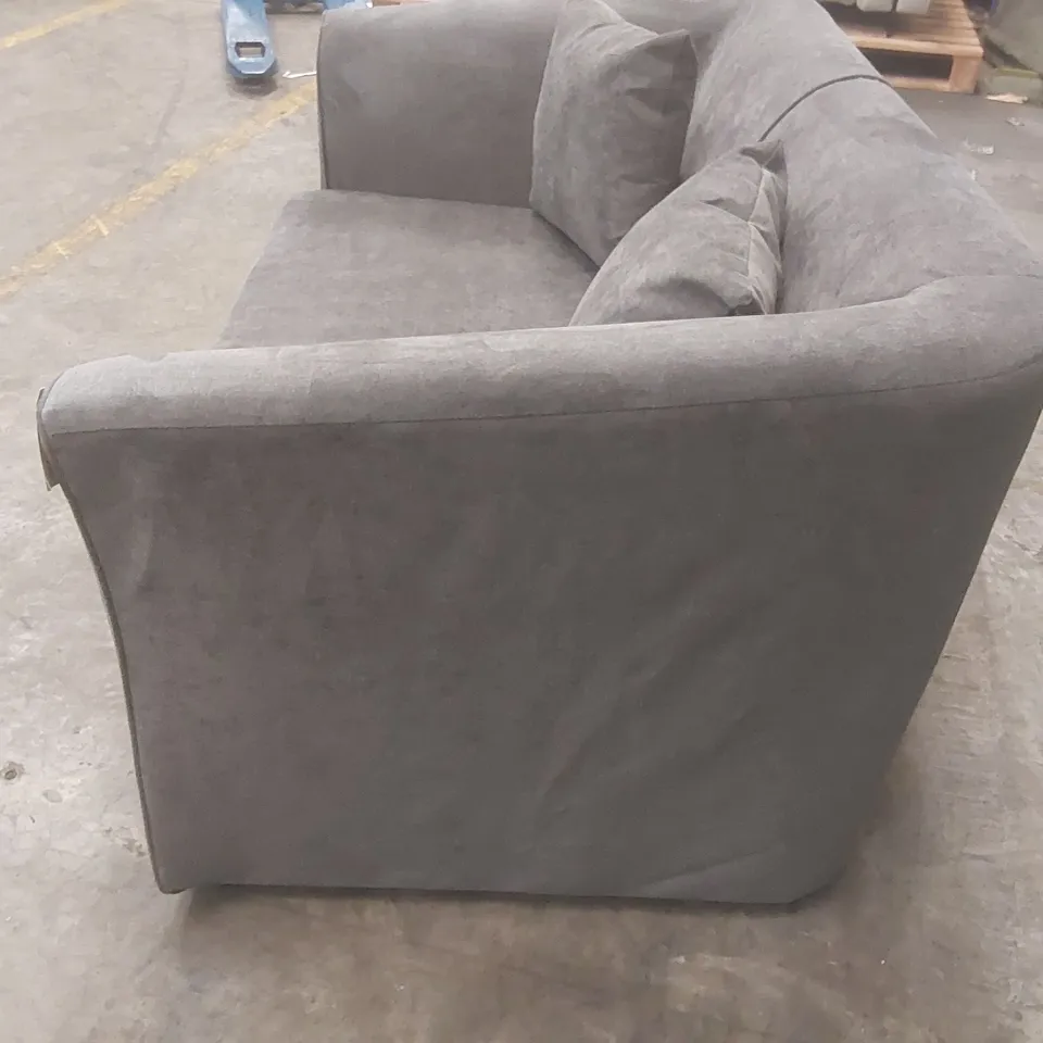 QUALITY DESIGNER KENSTER FABRIC UPHOLSTERED SOFA BED
