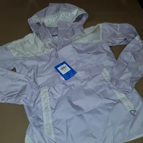 COLUMBIA CHALLENGER WOMENS WINDBREAKER IN PURPLE - M