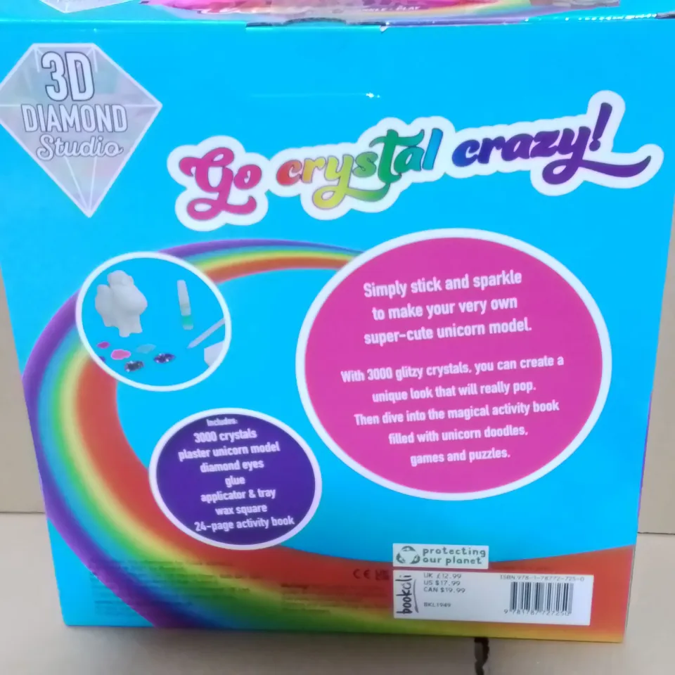 LOT OF 10 SPARKLE UNICORN CRAFT SETS