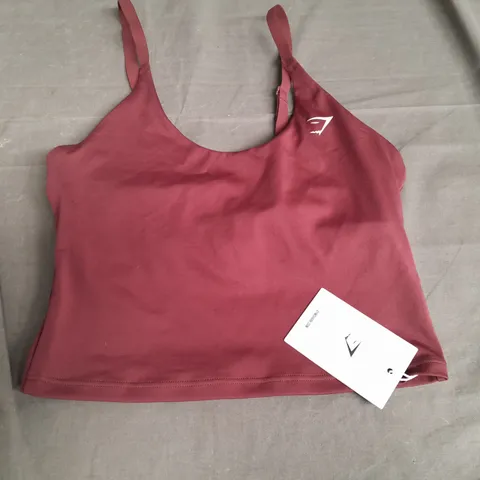 GYMSHARK EVERYDAY SHELF CAMI TANK TOP - XS BODY FIT